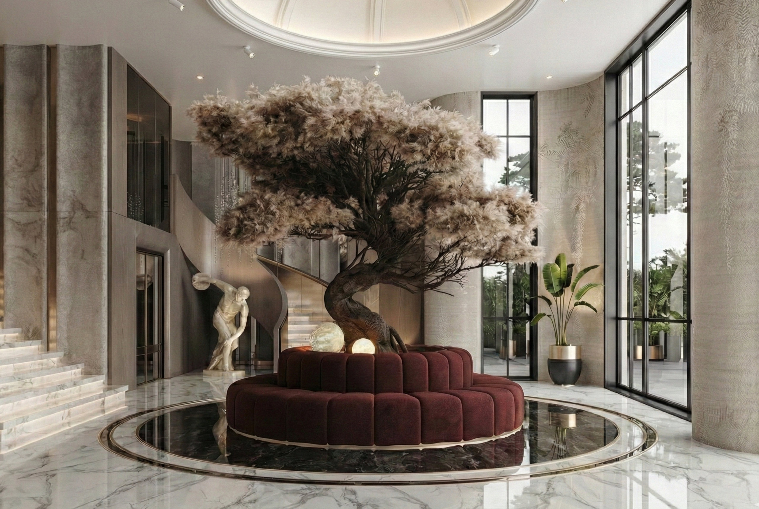 The Rotonda Centrale island sofa