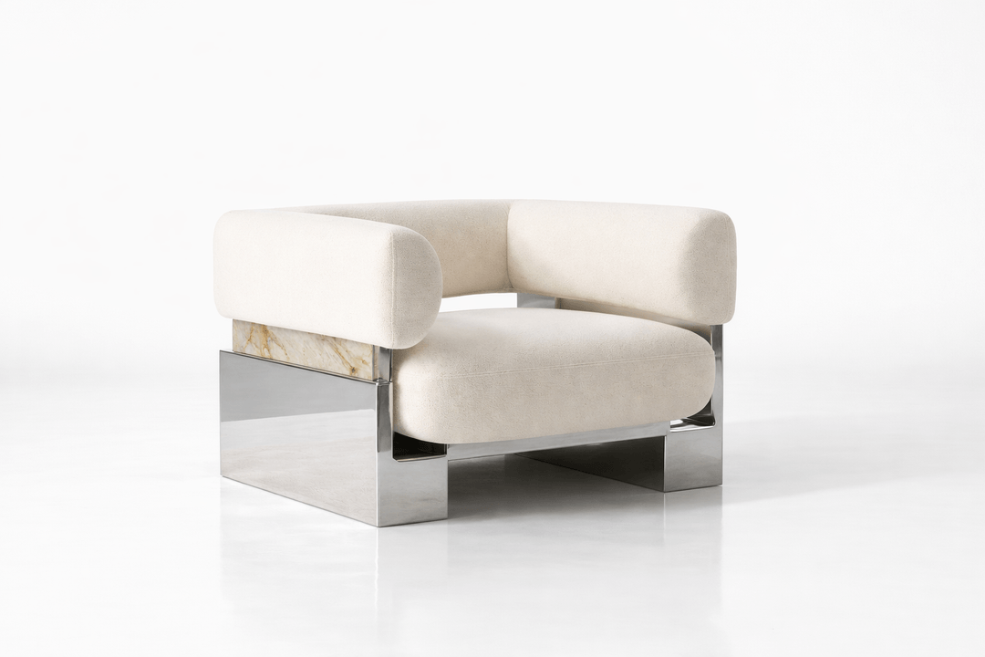 The Aurello Luxe Armchair, view 2