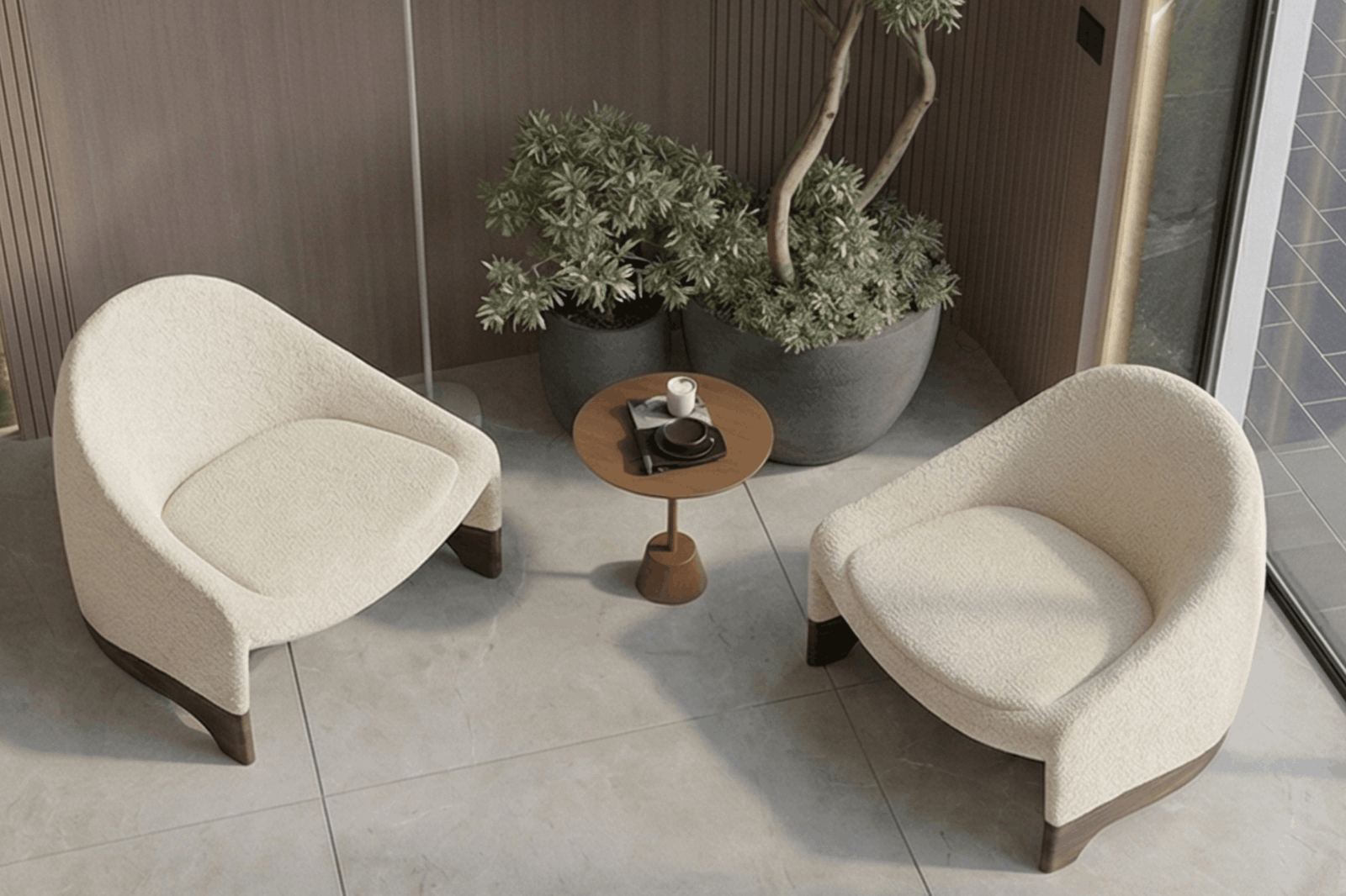 The Luma Cocoon Chair, view 5