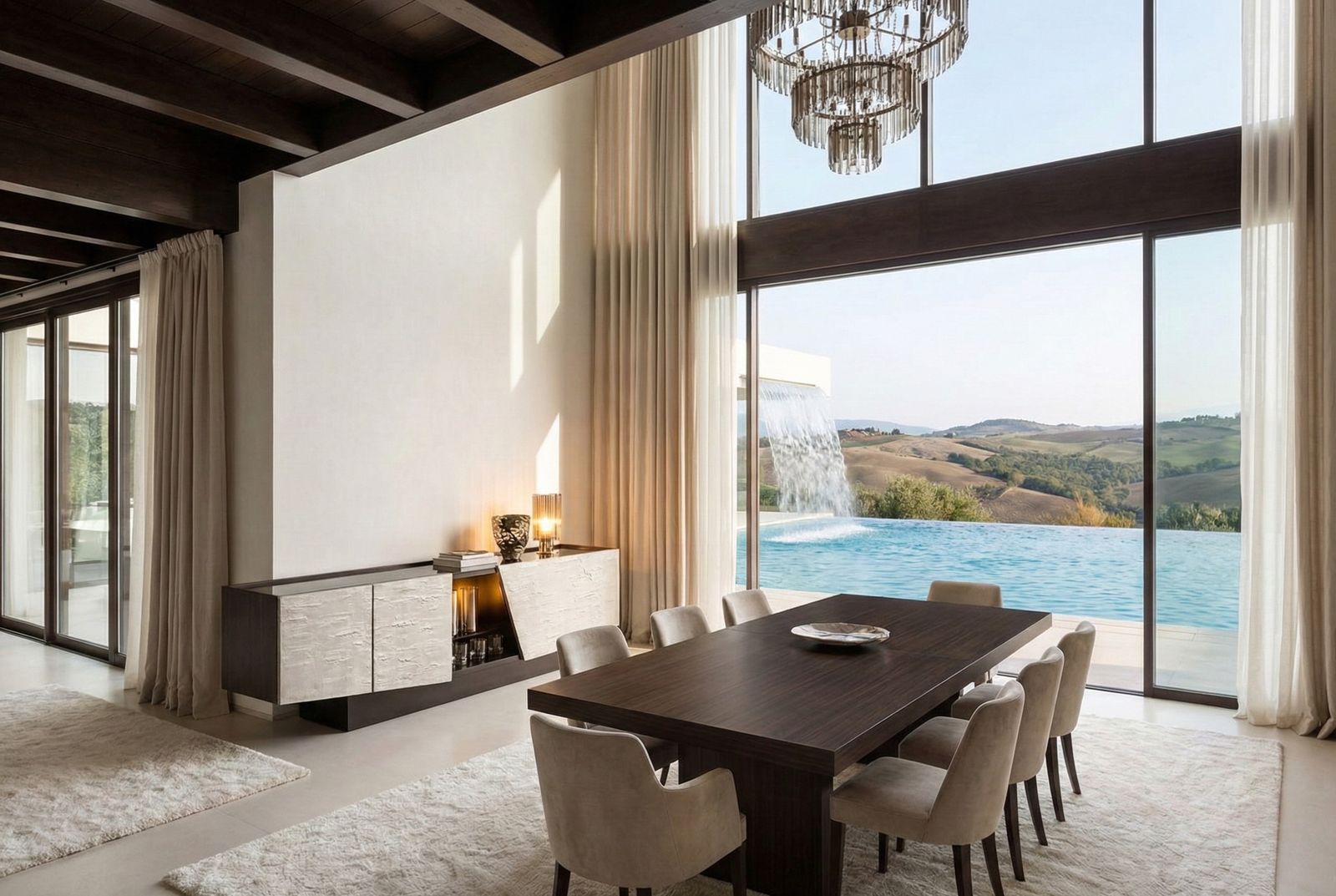 The Bianco Scultura Buffet, view 5