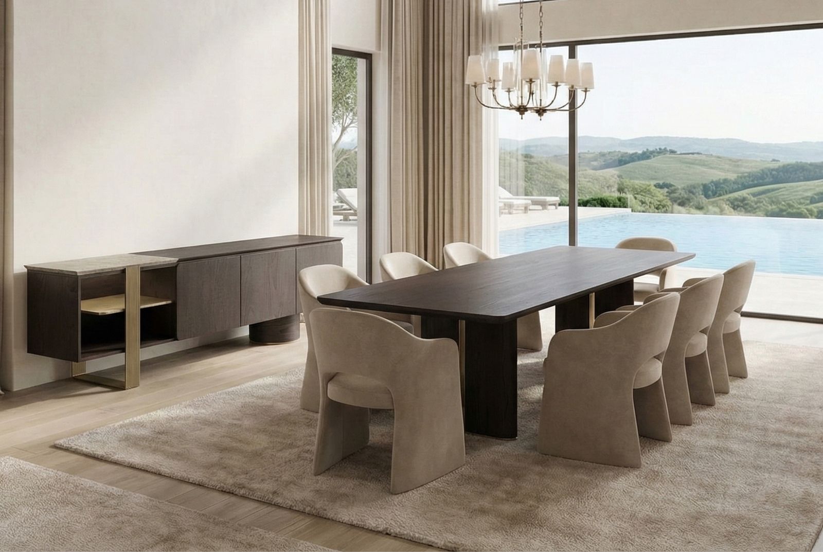 The Pietra Linea Sideboard