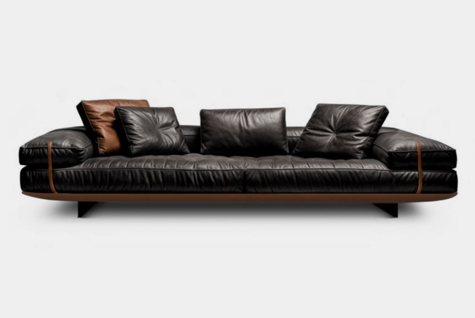 The Milano Pelle Lounge Sofa, view 2