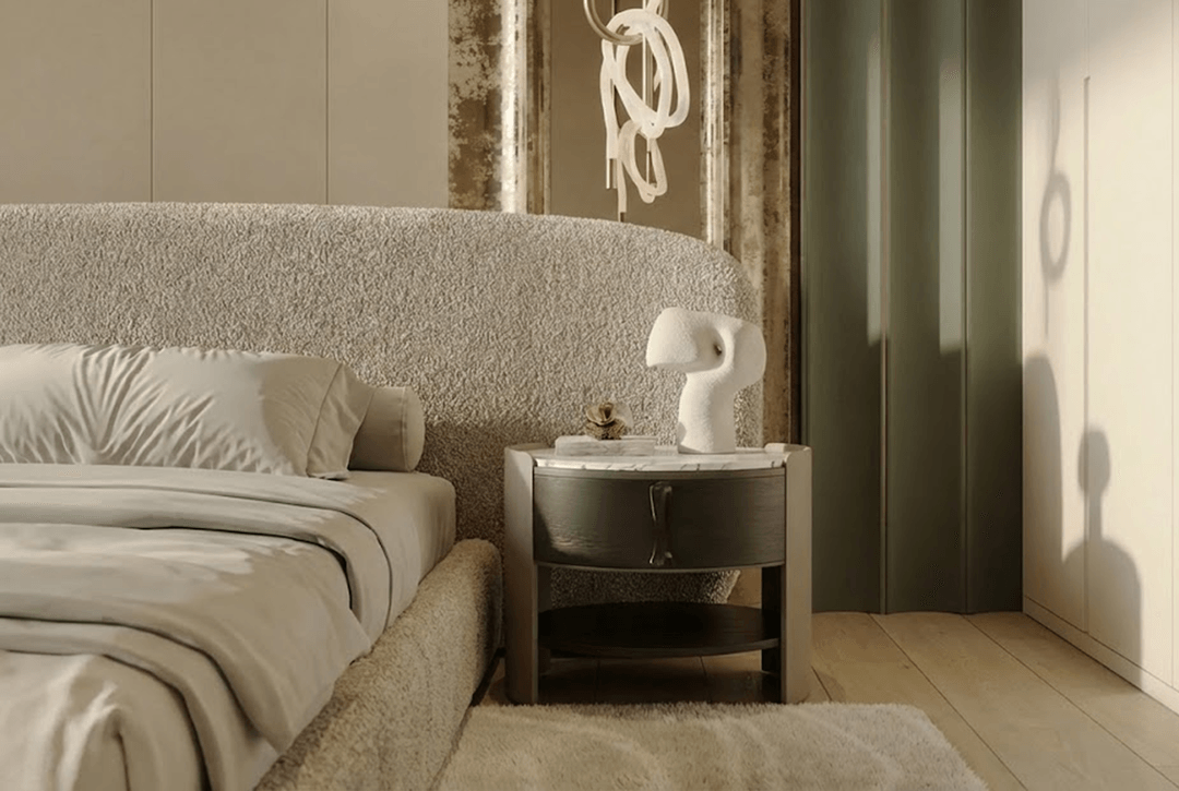 Luna Sculpted Bedroom