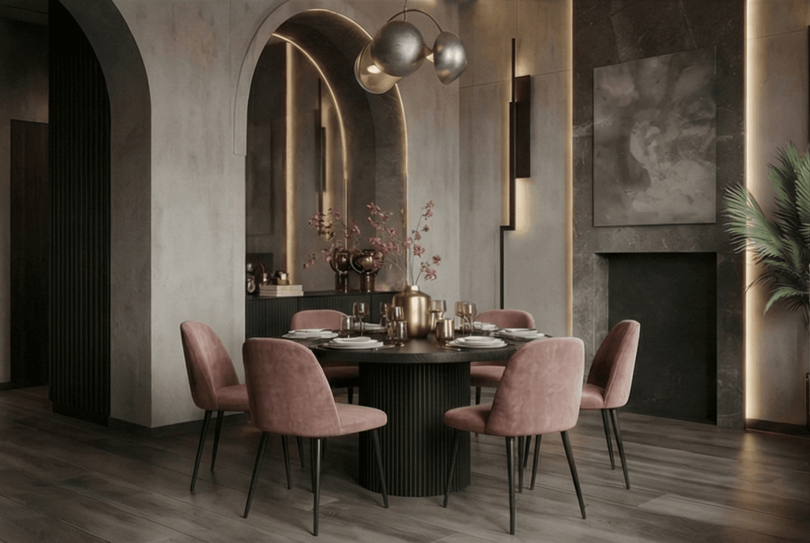 The Moody Arched Sanctuary