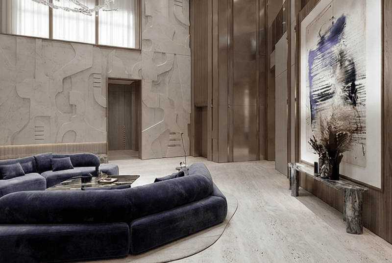 The Blue Atrium Lounge