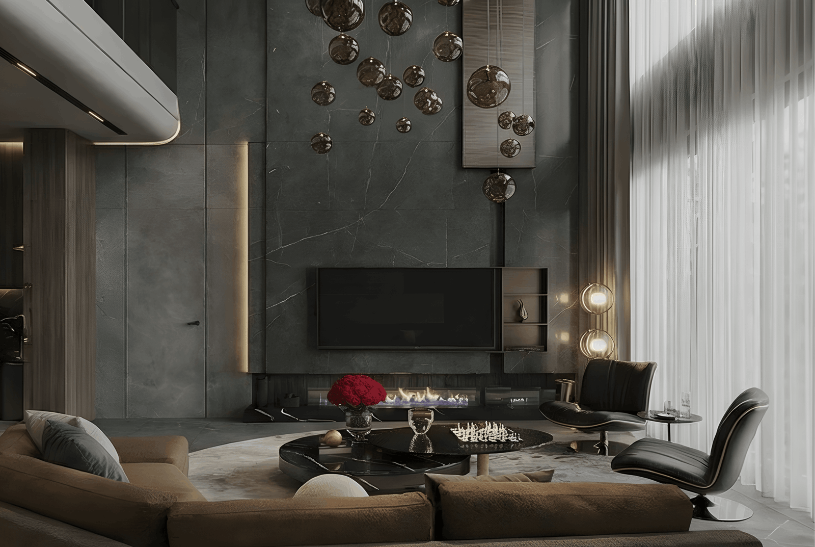 The Midnight Hearth Lounge