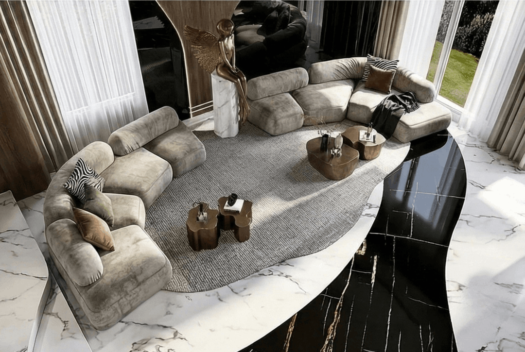 The Sculpted Curve Lounge